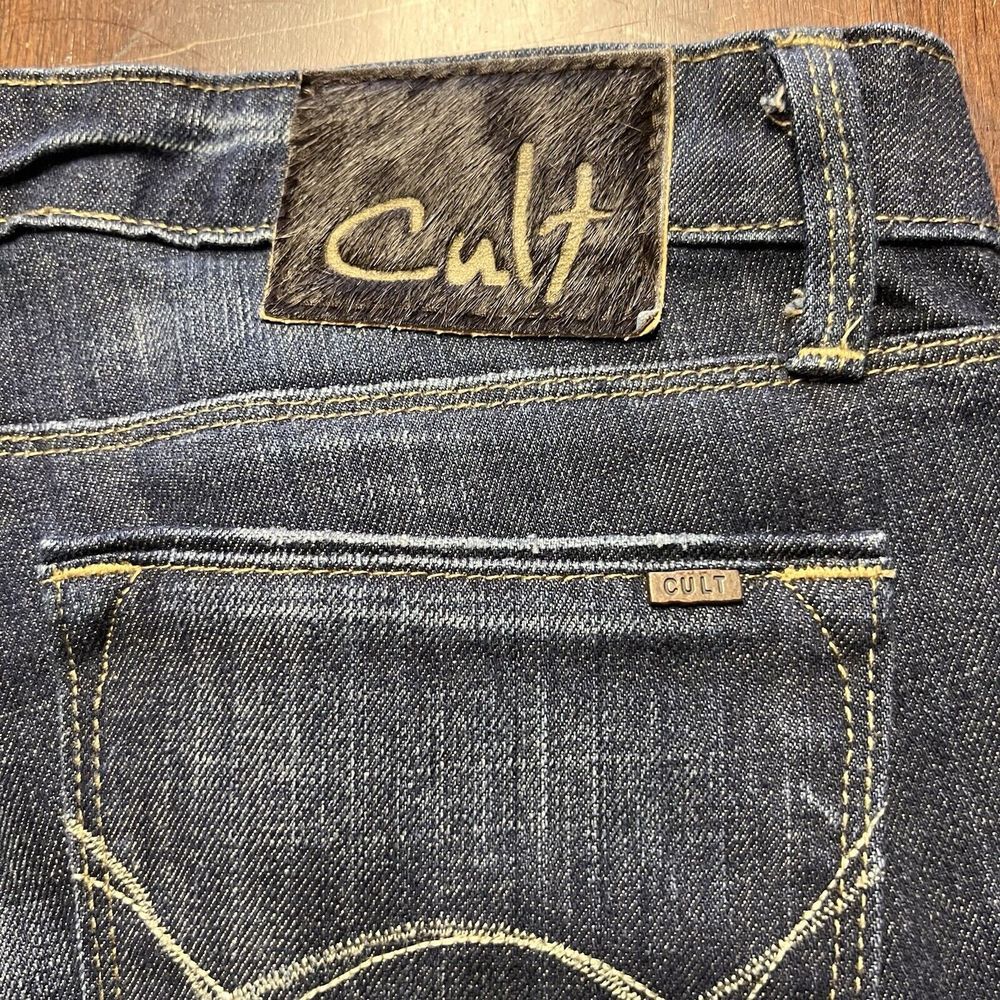 Cult Of Individuality Jeans Womens 30 Vixen Curvy 31X33 Boot Stretch‎  Selvedge